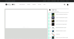Desktop Screenshot of helionsamples.com